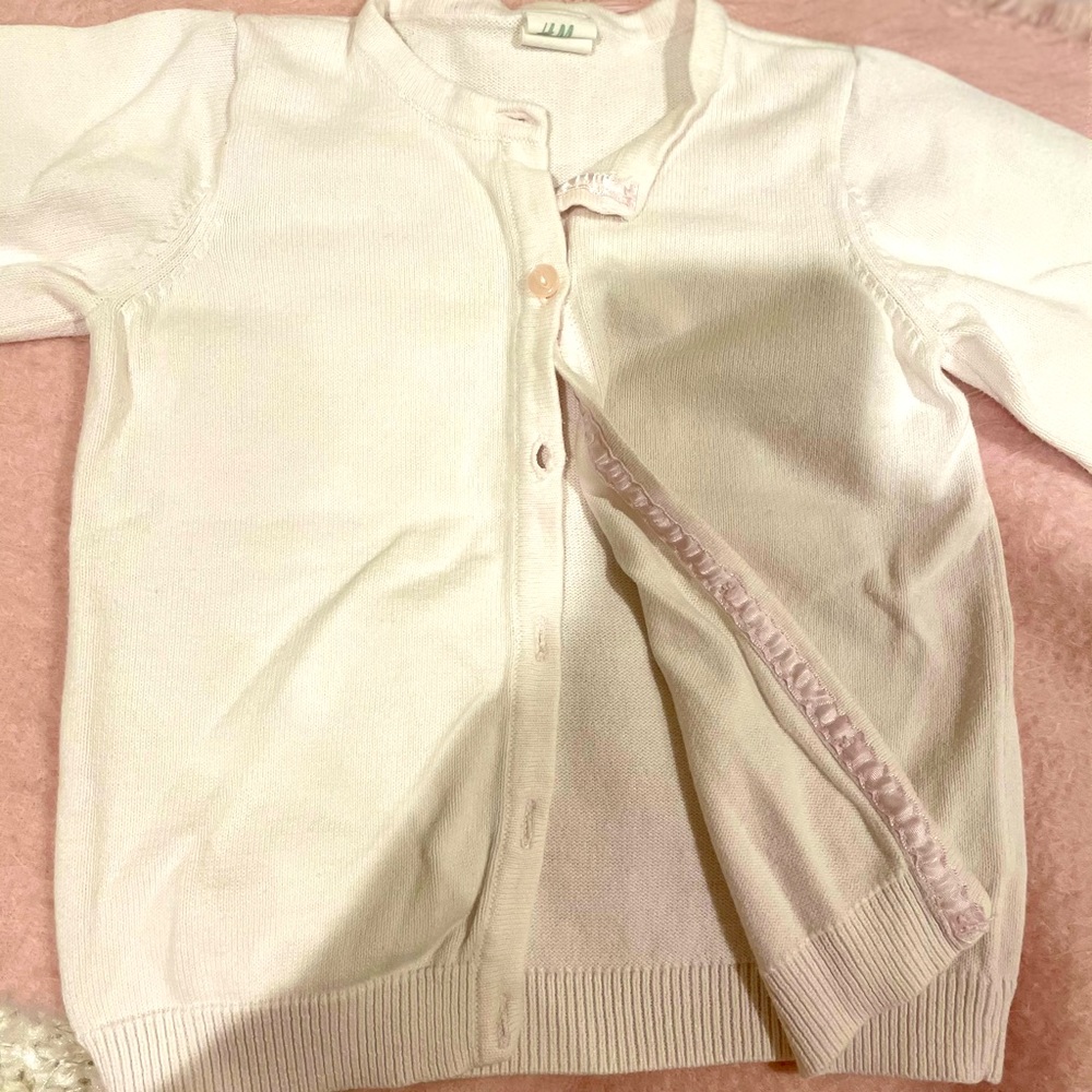 H&M cardigan12/18 mos